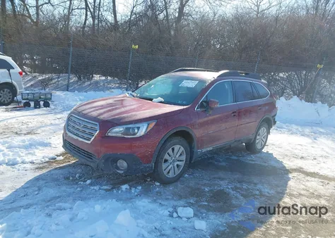 2017 Subaru Outback 2.5I Premium z USA, uszkodzony, nr VIN 4S4BSAFC6H3421981